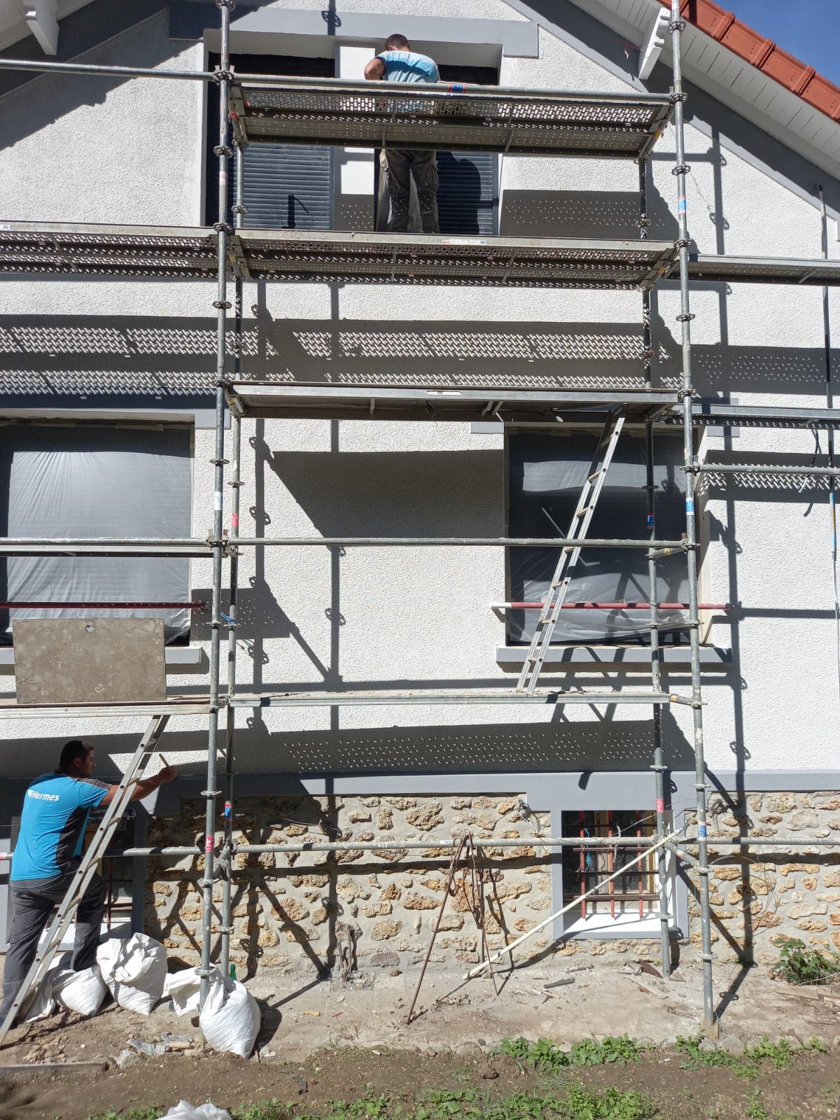 rénovation maison chessy 77 - salle de baim
